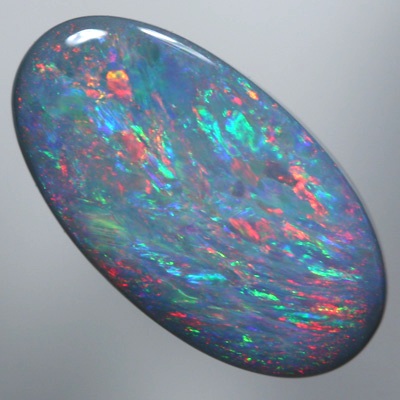 SOLID SEMI BLACK OPAL Constant bright colour, reds over greens SEE VIDEO